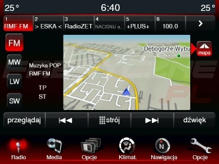 FIAT FREEMONT WGRANIE POLSKIEGO MENU UCONNECT 8.4N GARMIN NAVIGATION SYSTEM POLSKIE MENU POLSKI LEKTOR