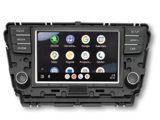 Aktywacja CarPlay i Android Auto SKODA RAPID 2017-2019 (MIB2GP)