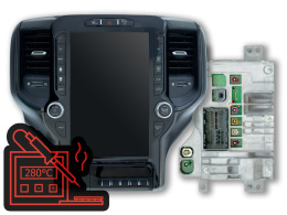 Naprawa Uconnect Panasonic 4C 12” Dodge RAM 2018–2022 | Serwis radia i ekranu