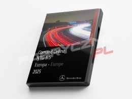 MAPA + KOD AKTYWACYJNY MERCEDES NTG5.5 EUROPA (Najnowsza wersja 2025)