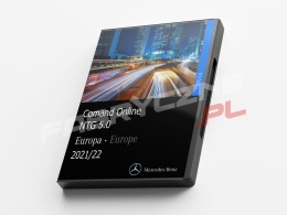 MAPA + KOD AKTYWACYJNY MERCEDES NTG5 NTG5S2 NTG 5*2 EUROPA (Najnowsza wersja 2021)