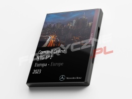 MAPA + KOD AKTYWACYJNY MERCEDES NTG5S1 HDD NTG5*1 EUROPA (Najnowsza wersja 2024)