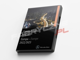 MAPA + KOD AKTYWACYJNY MERCEDES NTG4.5 EUROPA (Najnowsza wersja 2022)