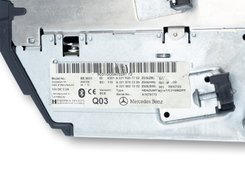 Naprawa Mercedes NTG 3.5 – Serwis radia i nawigacji W221 / C216