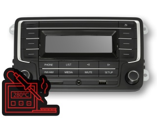 Naprawa radia MIB Global Entry - Volskwagen Caddy, Volkswagen Transporter (2015-2020r.) | Serwis radia