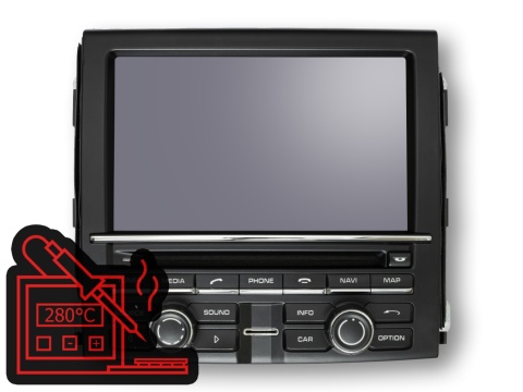 Naprawa radia Porsche PCM 3.1 - Porsche Cayenne, Panamera, 911, Cayman, Boxster, Macan (2009-2016r.) | Serwis nawigacji