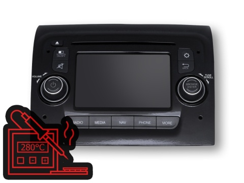 Naprawa radia Fiat 250 VP2 (Fiat Ducato, Citroen Jumper, Peugeot Boxer) | Serwis nawigacji