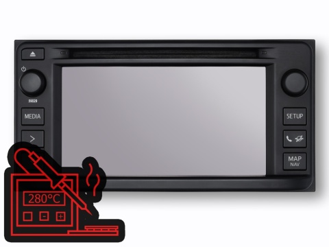 Naprawa nawigacji Toyota RAV4 86140-0W010 | serwis radia