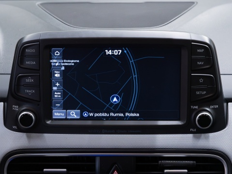 Hyundai Kona - polskie menu (zmiana regionu) | mapy europy, radio