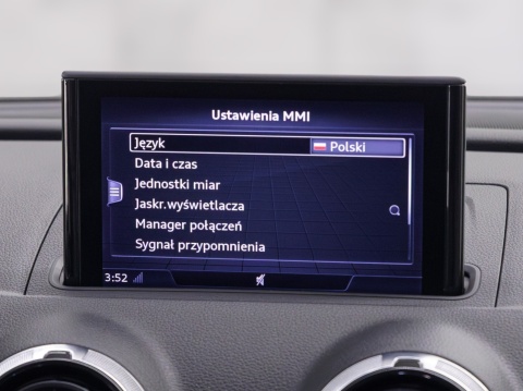 Audi A3 (2012-2020r.) - polskie menu (zmiana regionu) | mapy europy, radio