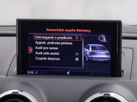 Audi A3 (2012-2020r.) - polskie menu (zmiana regionu) | mapy europy, radio