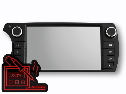 Naprawa 86140-0D100 Toyota Yaris (2014-2017r.) | Serwis radia