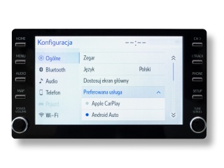 Aktywacja CarPlay / Android Auto Toyota Corolla RAV4 bez wymiany