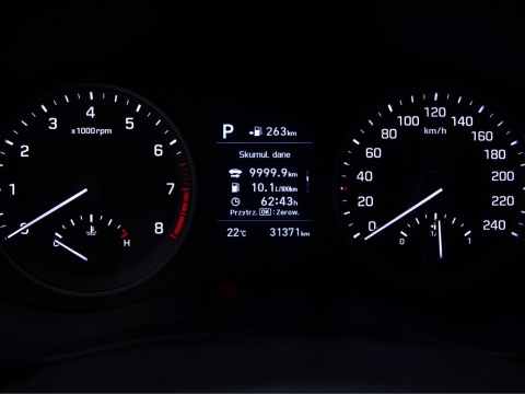 Wgrywanie polskiego menu / zmiana regionu – radio bez nawigacji Hyundai Tucson 2018–2021