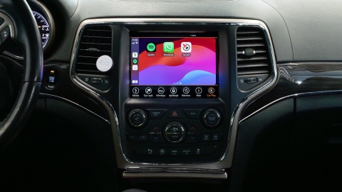 CarPlay AndroidAuto Jeep Dodge Chrysler Upgrade Retrofit