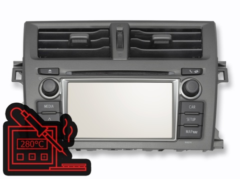 Naprawa radia 100274 Toyota Verso S (2014-2015r.) | Serwis nawigacji 86140-52210