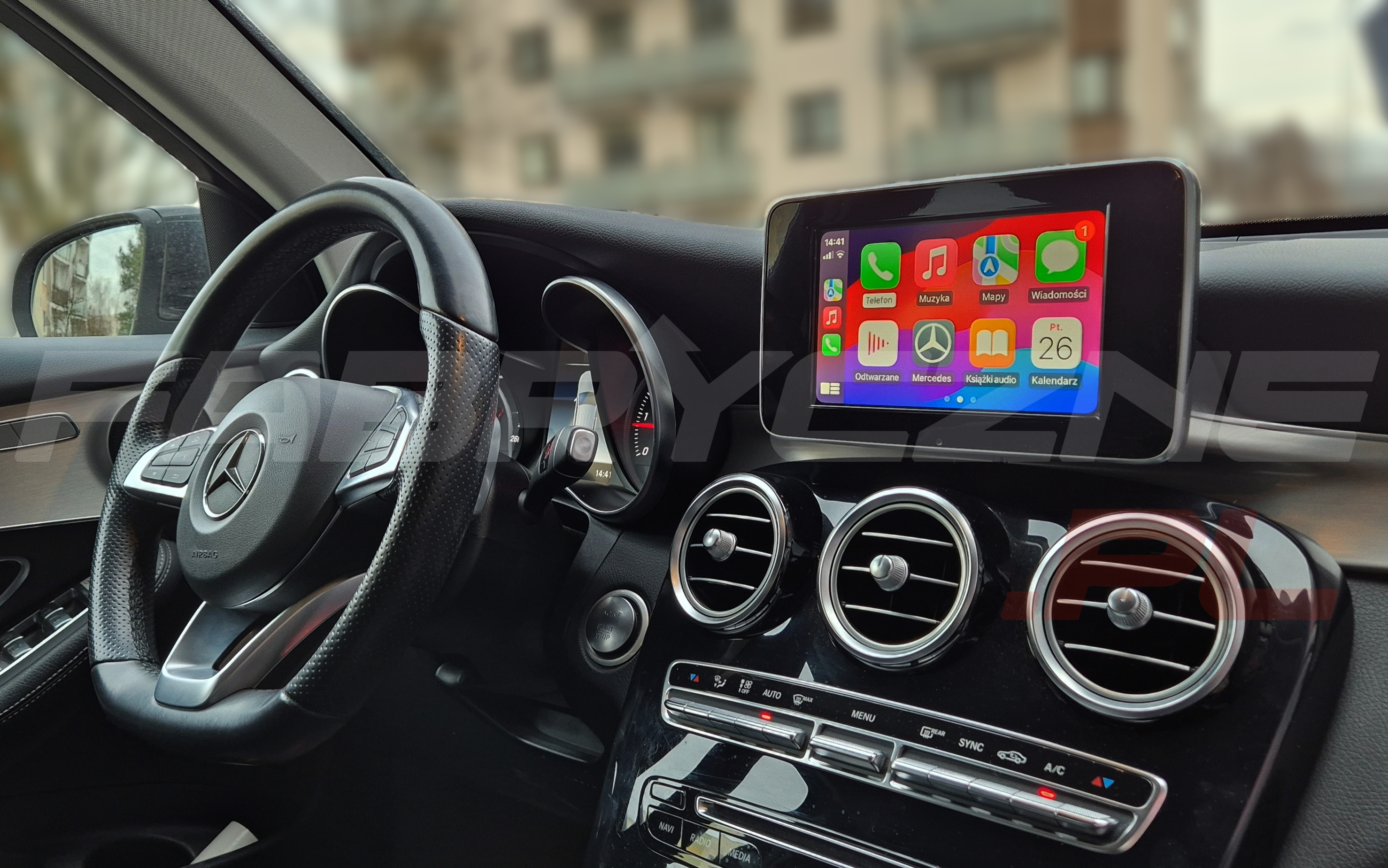 Mercedes GLC X253 upgrade do CarPlay / AndroidAuto