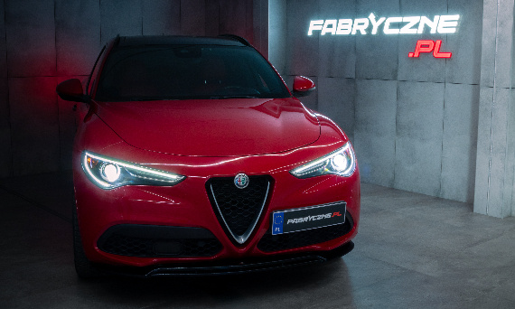 Polskie menu Alfa Romeo 🚗 Alfa Romeo Stelvio USA ➡️ Polska! 🇺🇸➡️🇵🇱