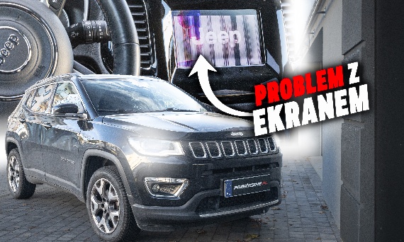 Jeep Compass, Cherokee, Renegade – paski na ekranie radia Continental VP2RFP