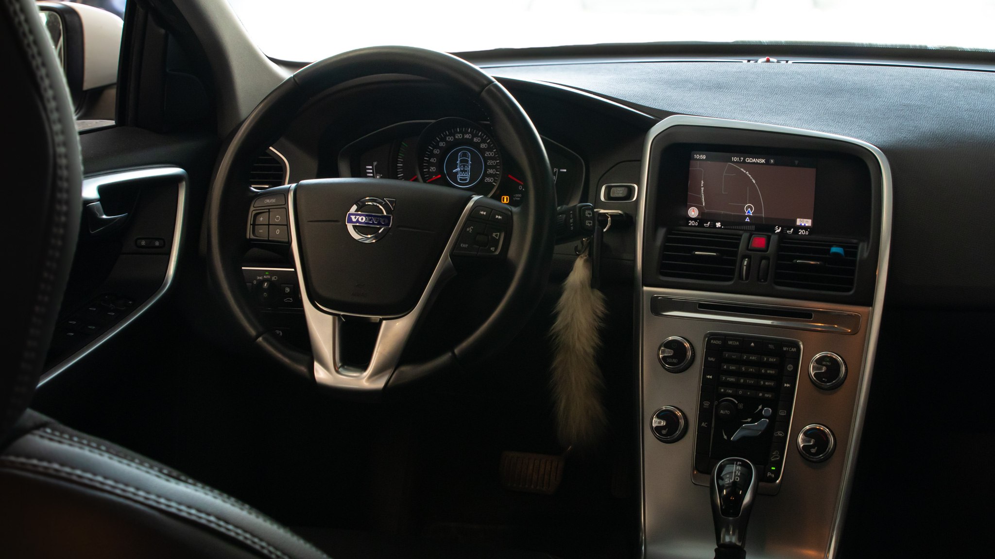 volvo po aktywacji nawigacji