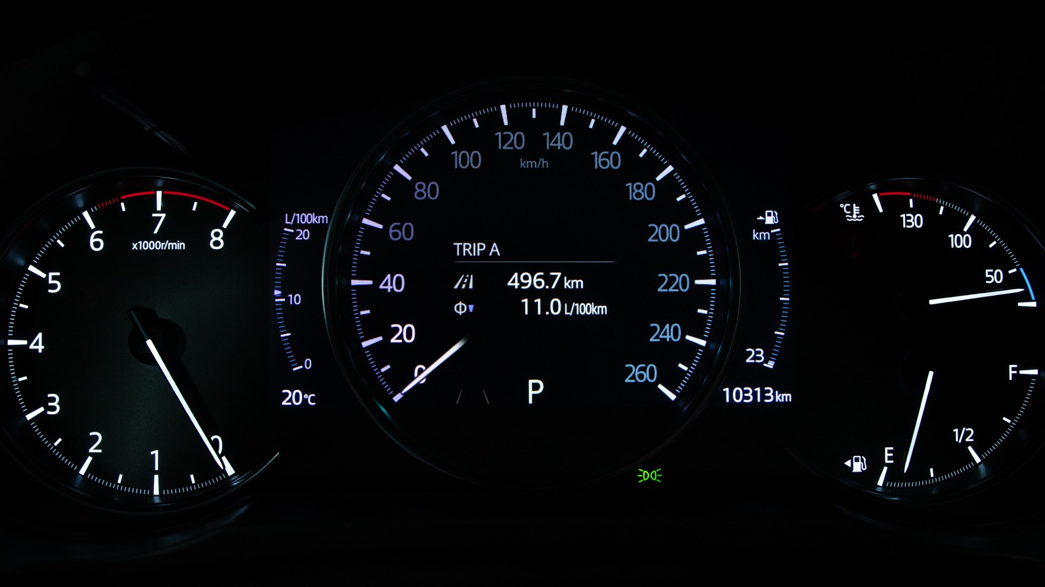 mazda język polski w zegarach