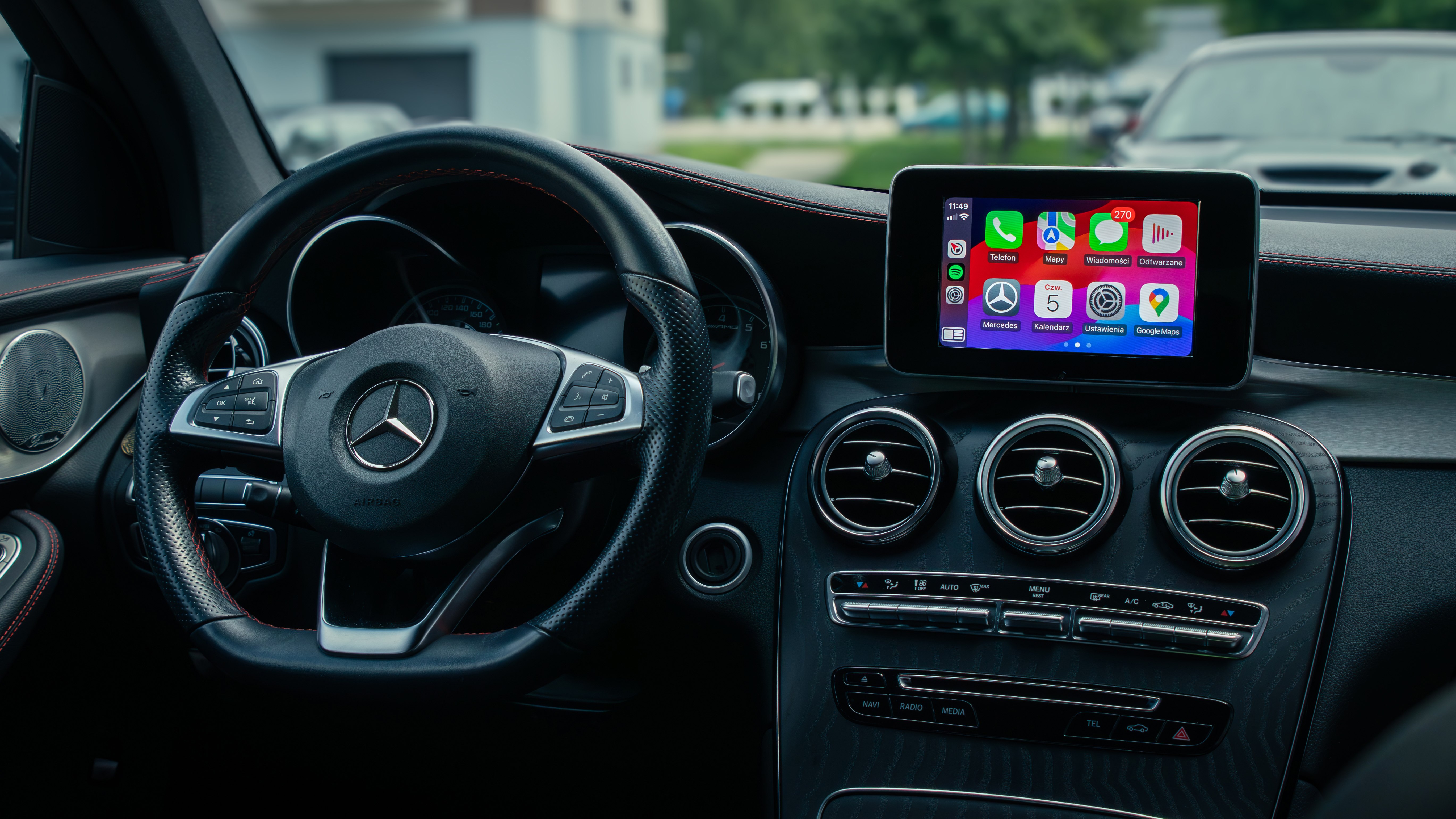 aktywacja carplay w mercedesie