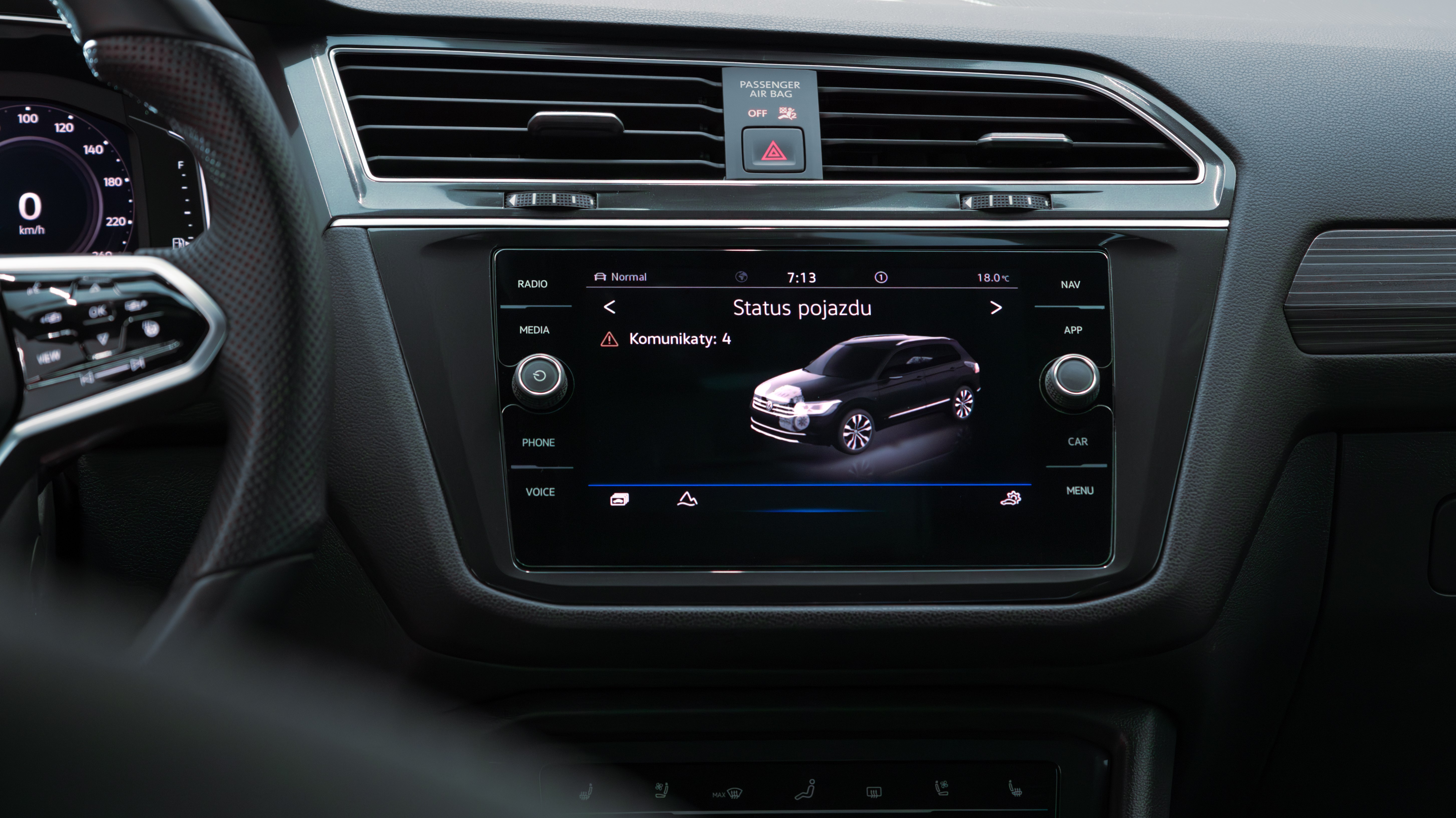 tiguan polskie menu