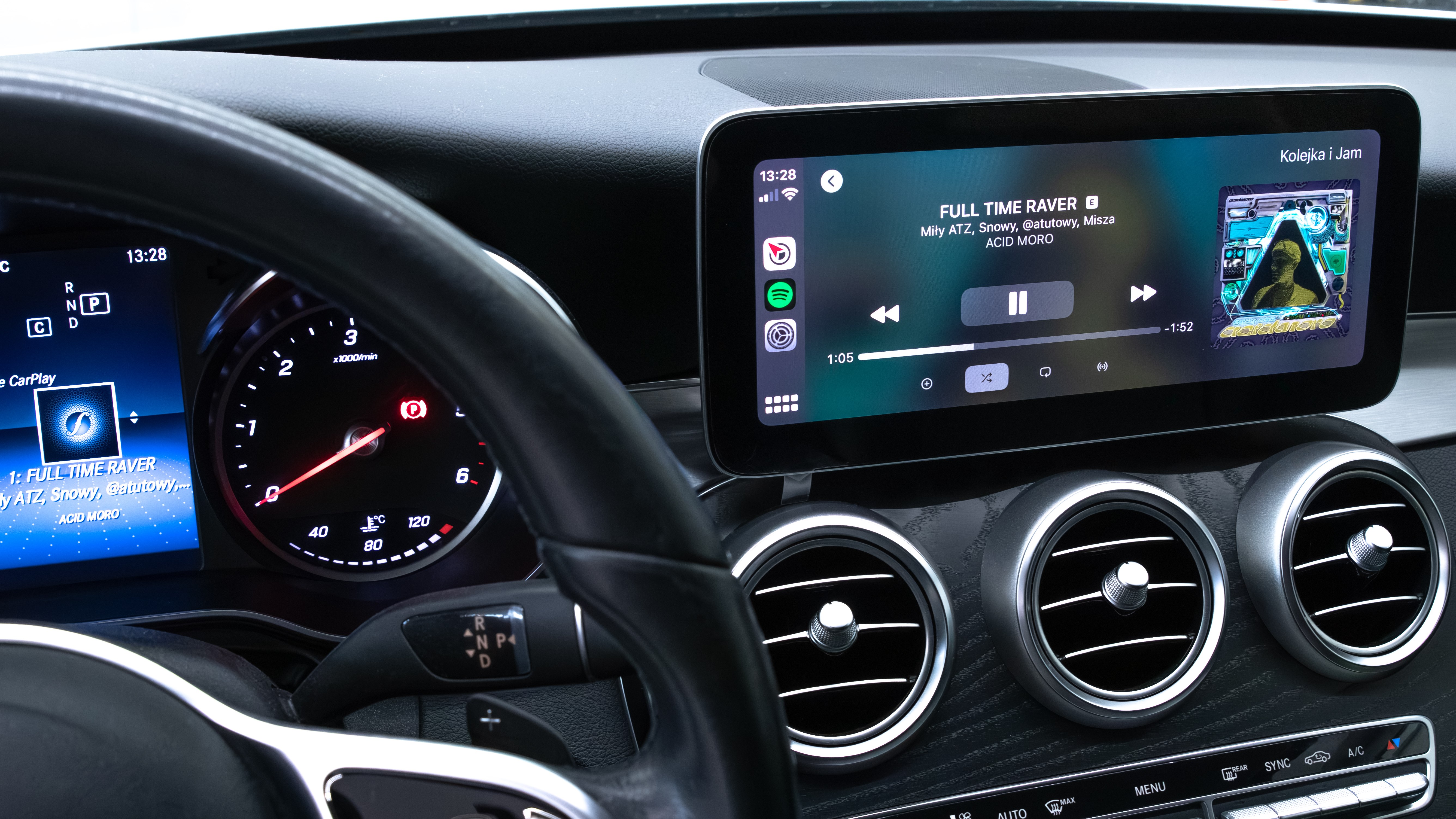 spotify mercedes