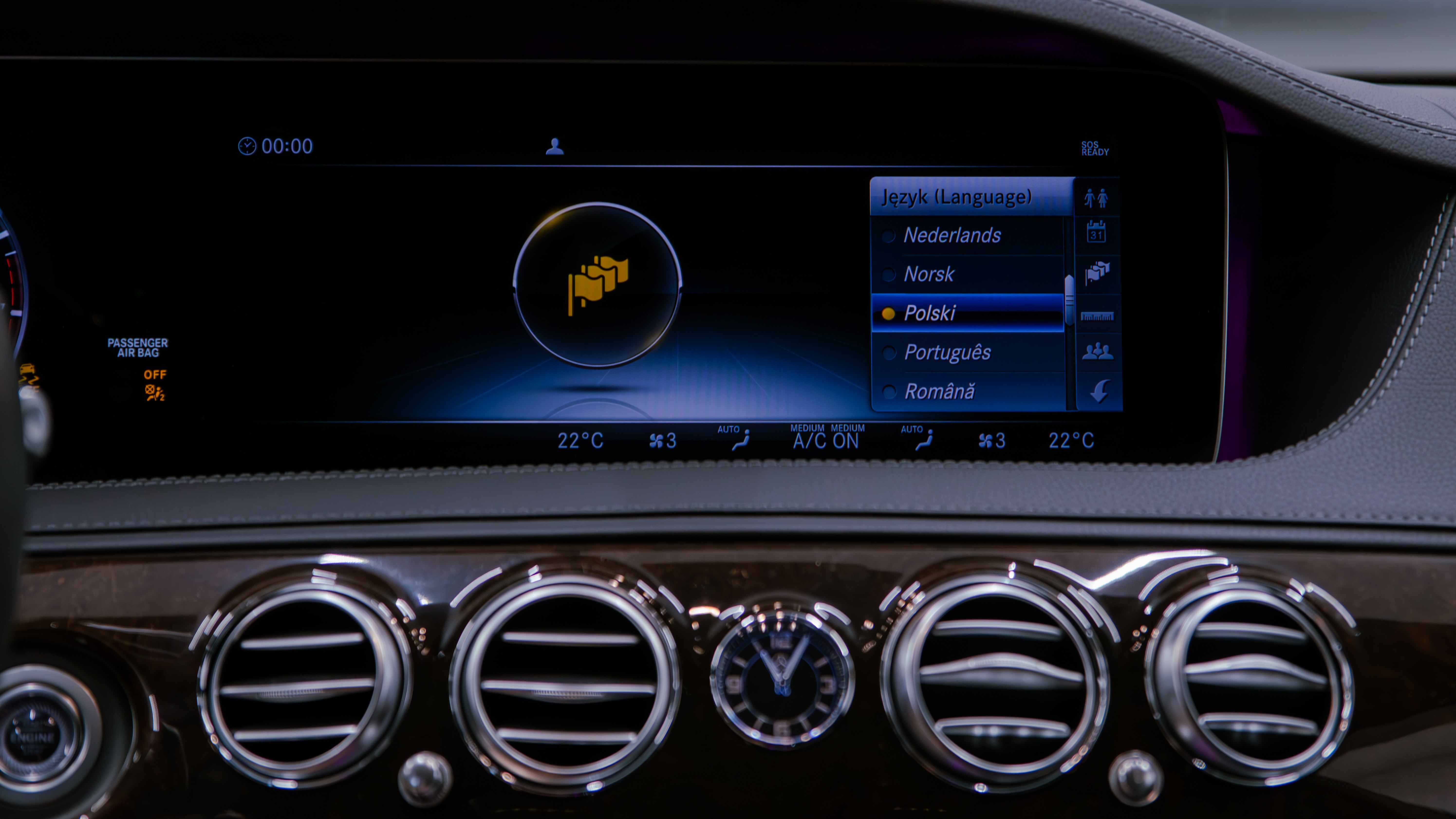 Mercedes polskie menu