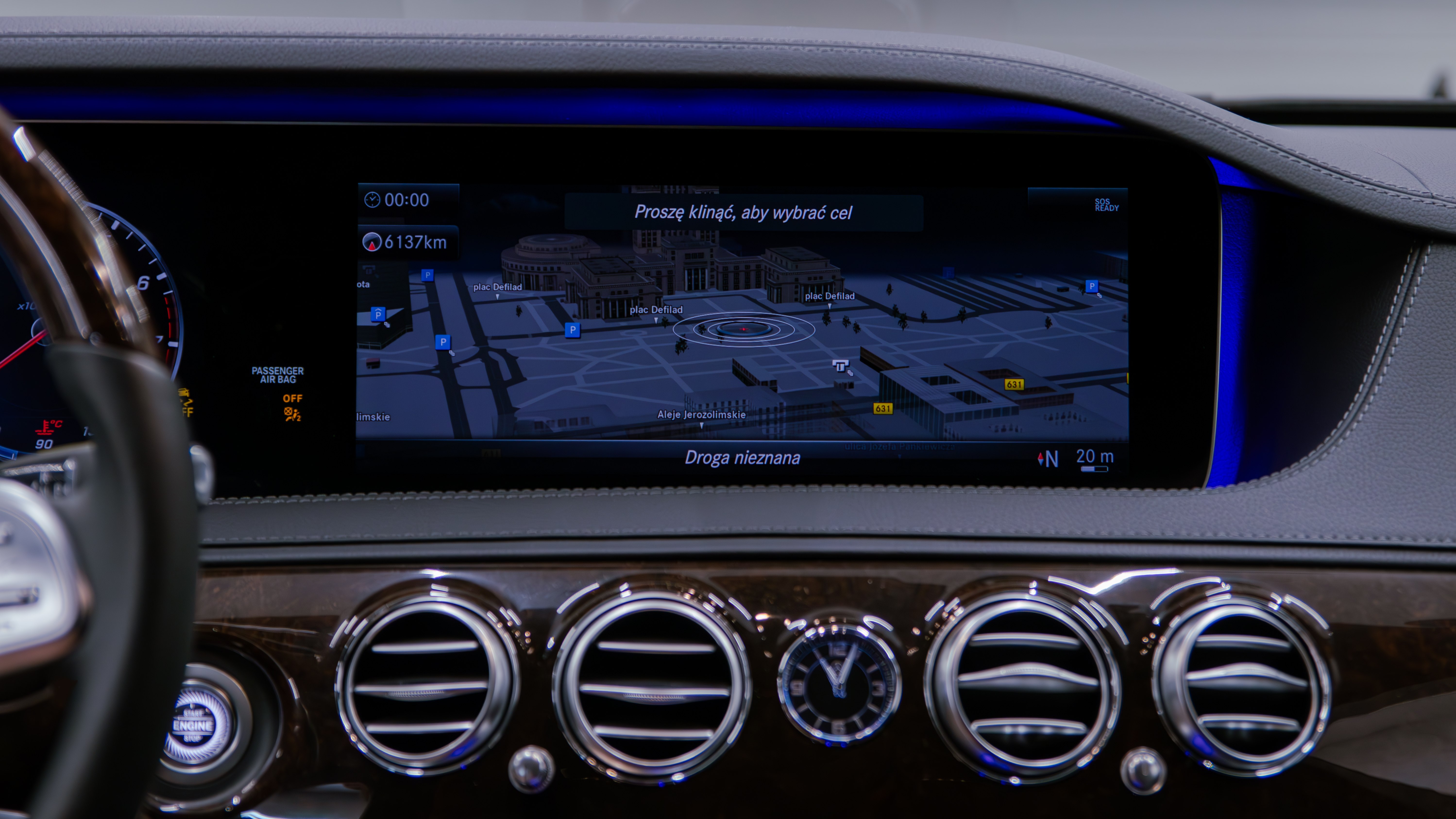 Mercedes polskie menu