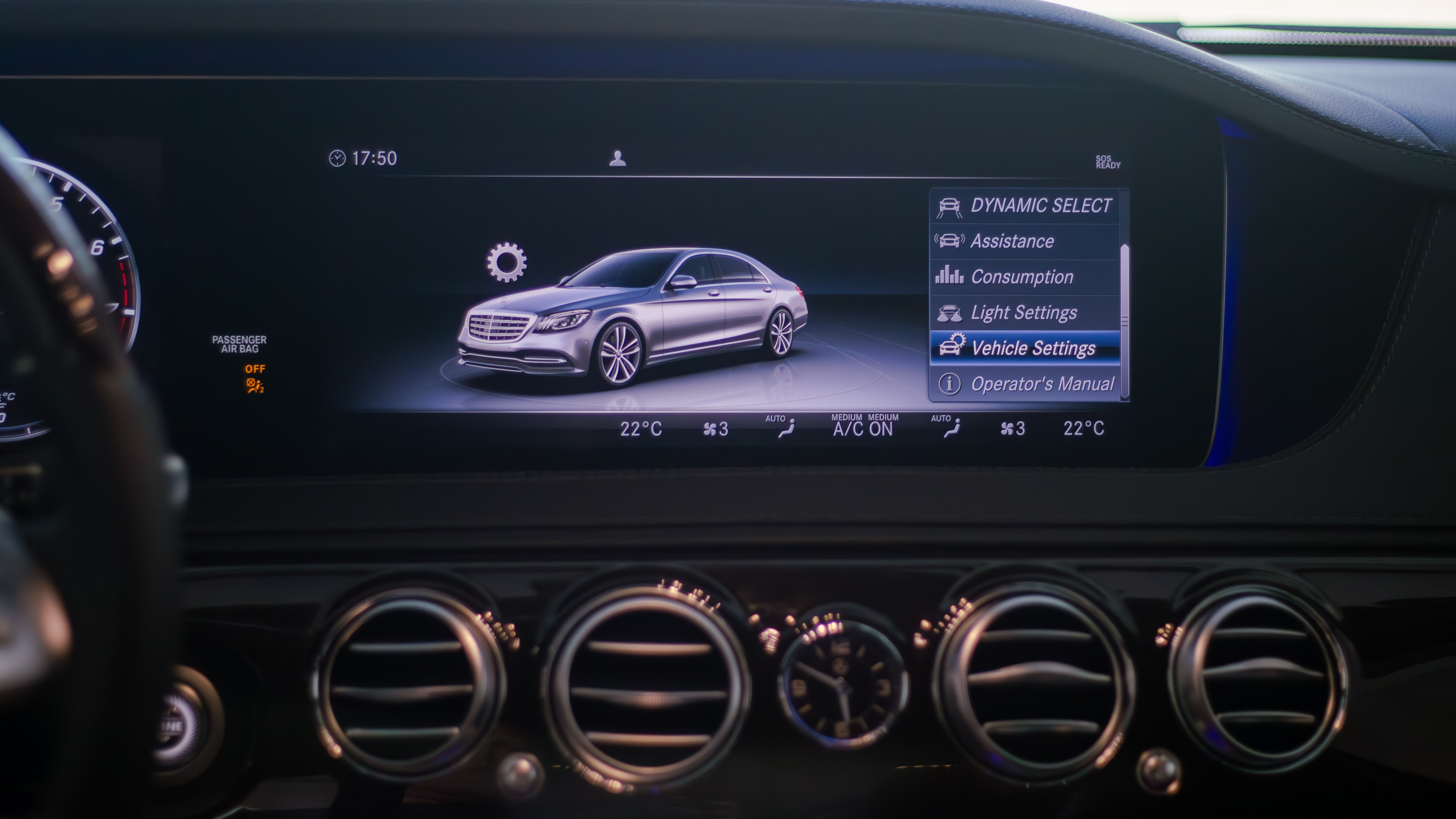 Mercedes polskie menu