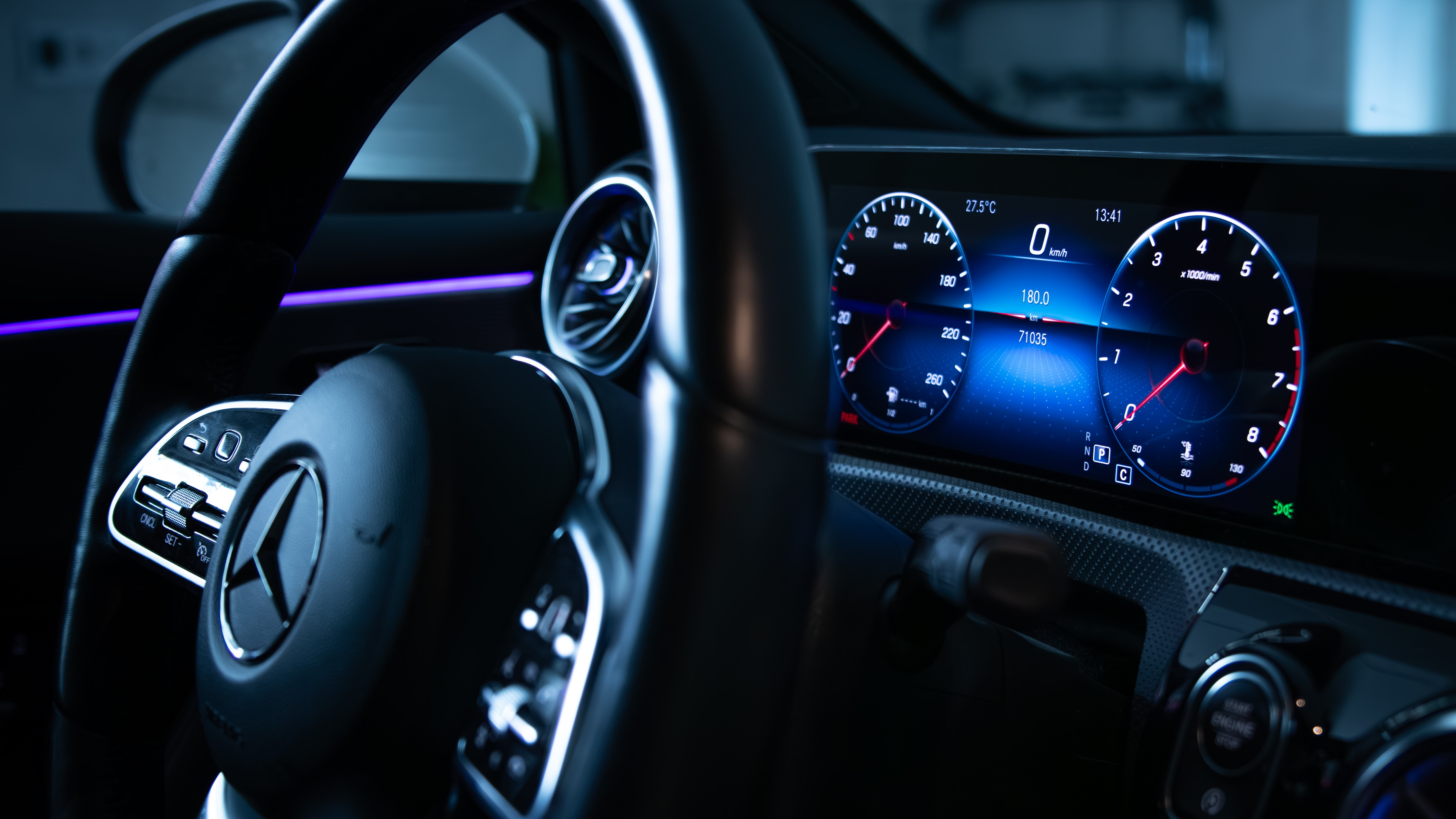 mercedes polskie menu w liczniku